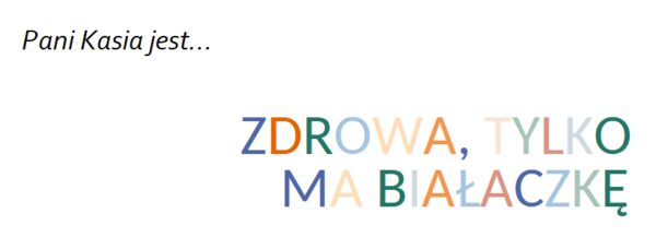 Zdrowa, tylko ma białaczkę